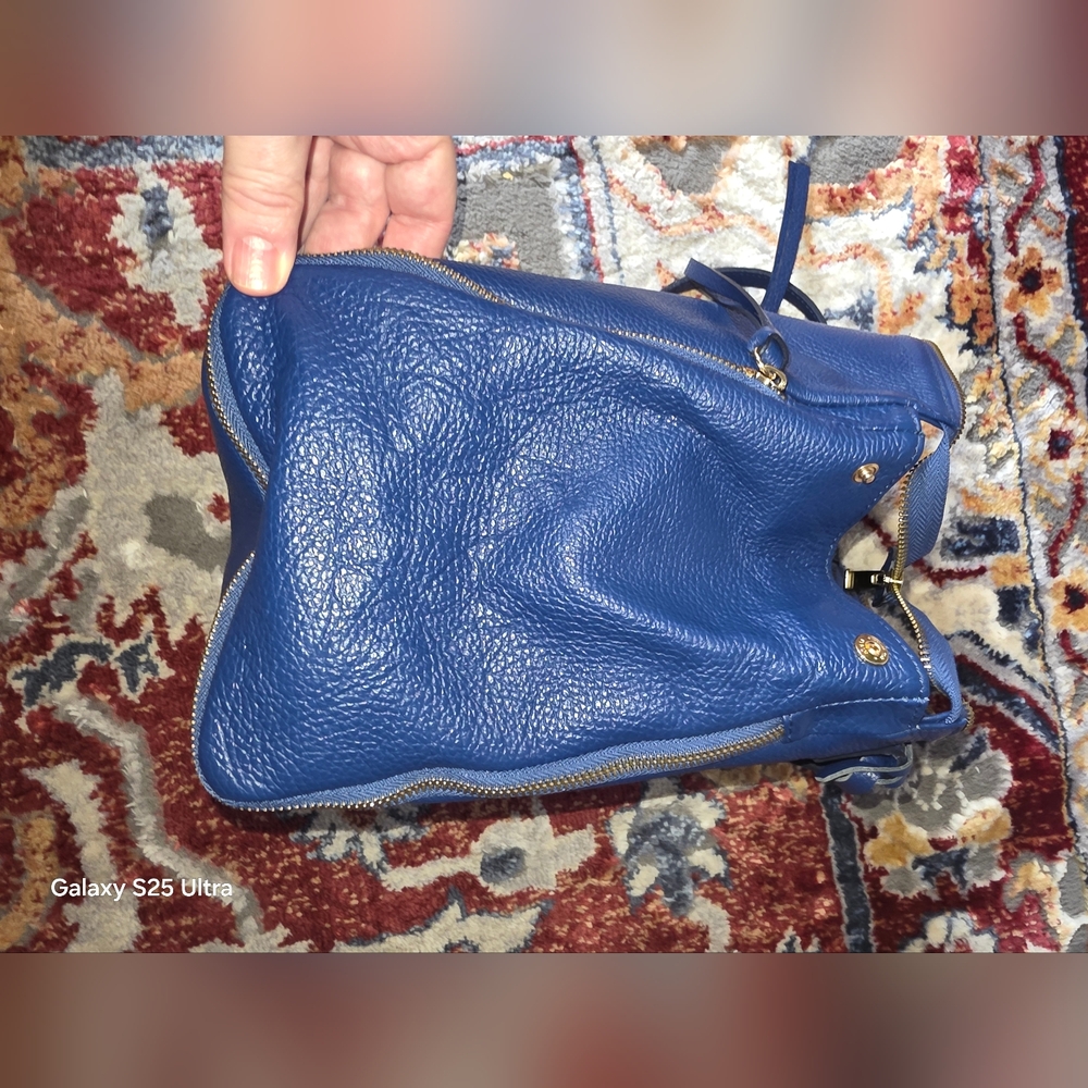 Italian Blue Mini Backpack - Picture 5 of 7